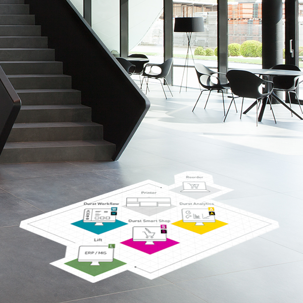 Floor sticker - free shape